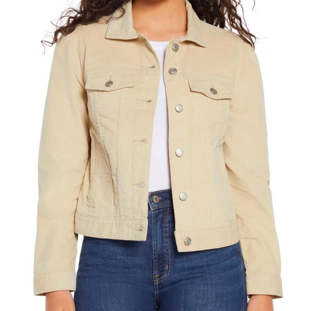 NWT’s Gap Corduroy Jacket XL Oyster Bay Tan